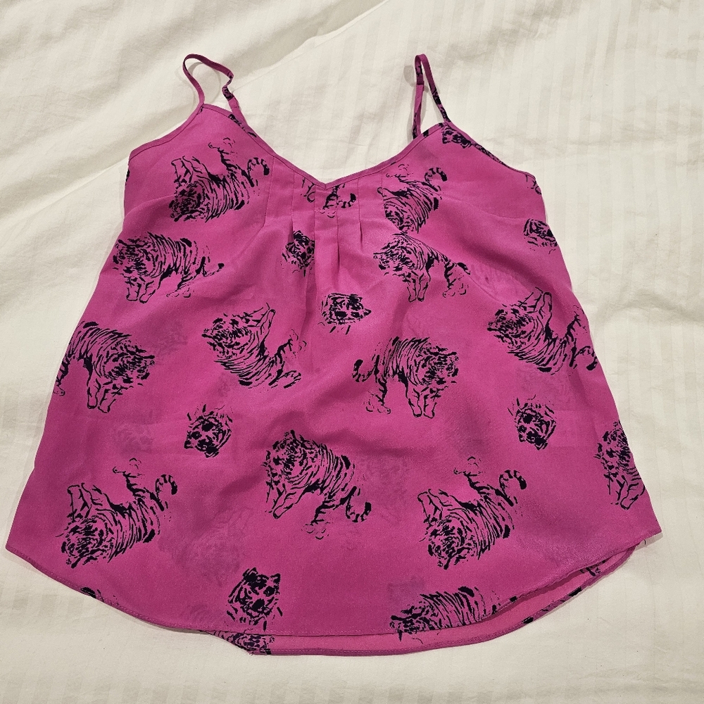 Talula pink tiger tank